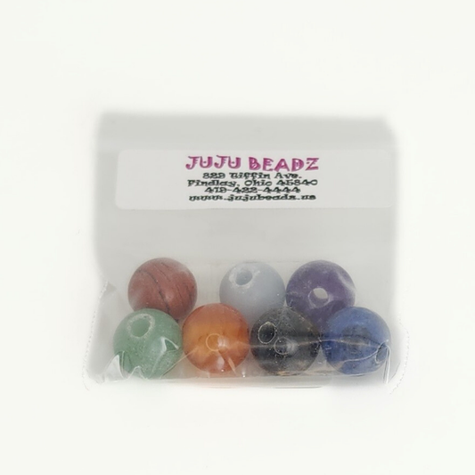 Chakra Large-Hole Round Set 10mm