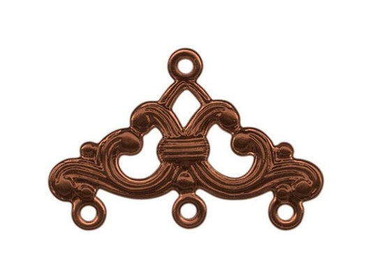 Filigree Triangle 17x25mm