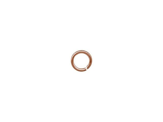 Antique Copper Jump Ring 22g 4mm