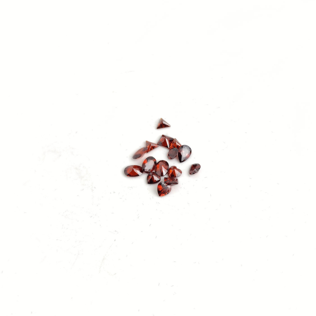 Floating Birthstone Assorted Shapes