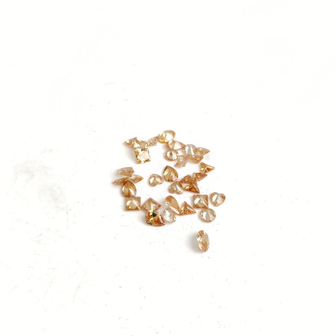 Floating Birthstone Assorted Shapes