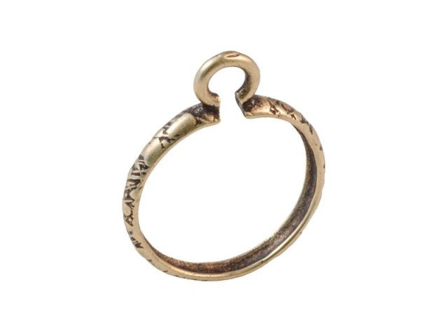 Antique Brass Rivoli Bezel 12mm