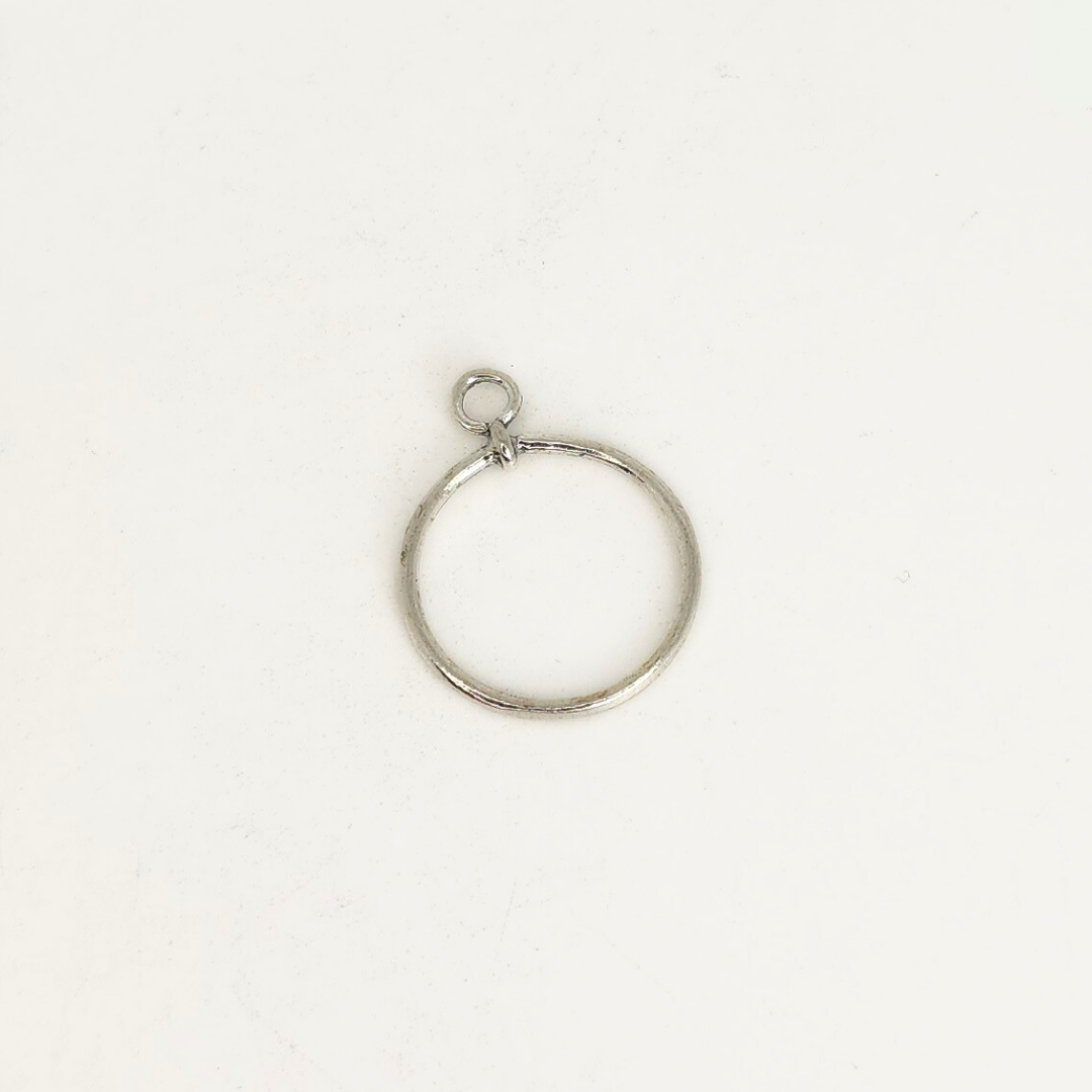 Connector Ring w/Loop 23x18mm