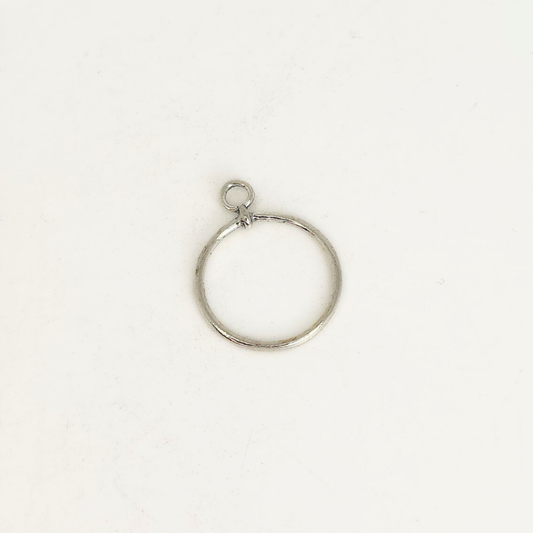 Connector Ring w/Loop 23x18mm