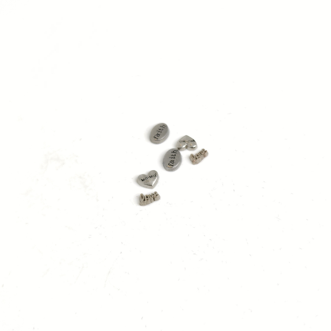 Silver Floating Charms 8mm