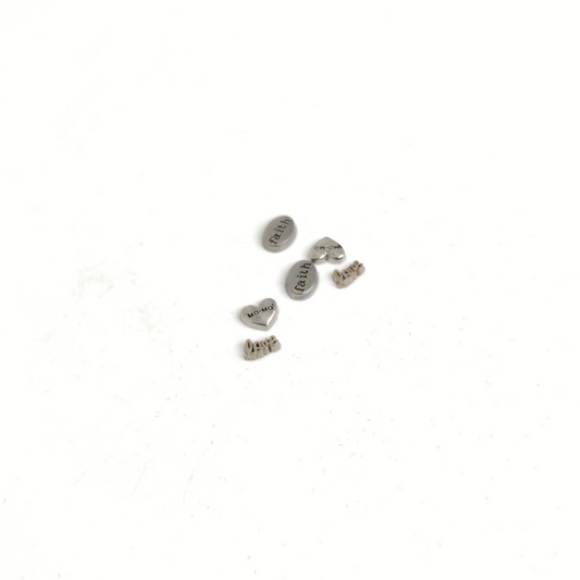 Silver Floating Charms 8mm