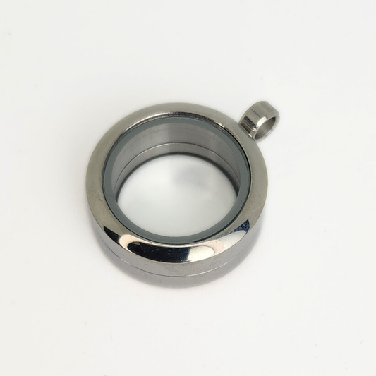 Chubby Plain Floating Locket 25mm