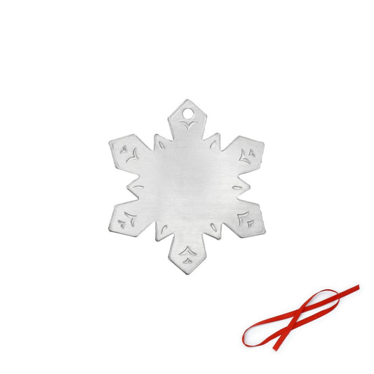 Snowflake Ornament Blank 2 3/16"