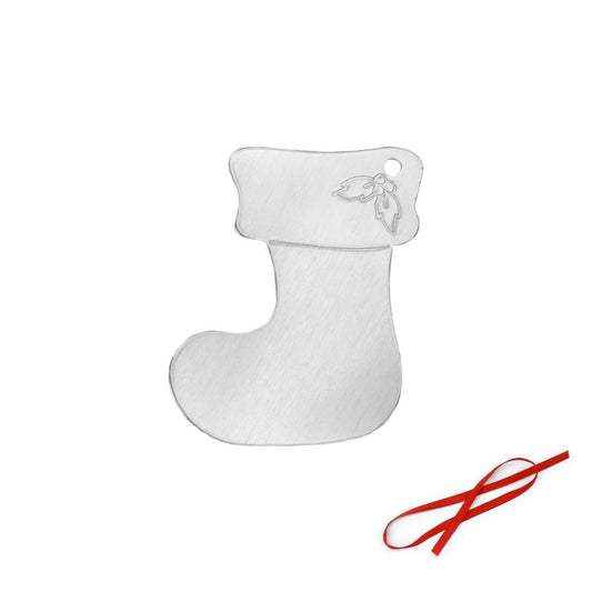 Stocking Ornament Blank 2 3/8"