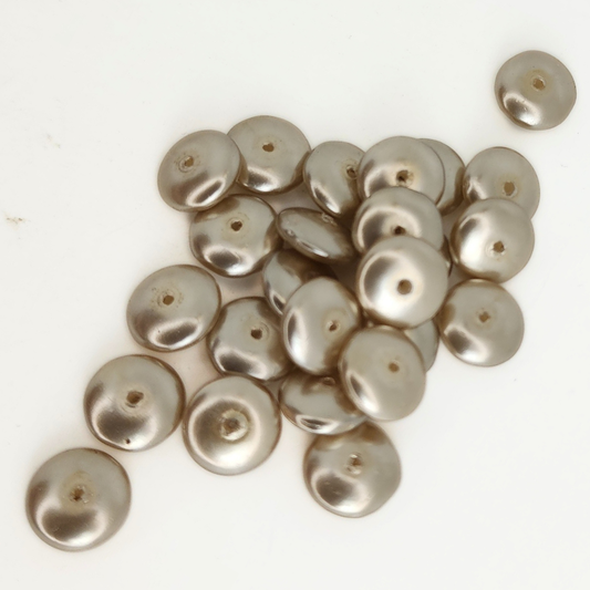 Cream Luster Wheel 5x10mm