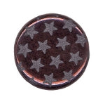 Sand Blasted Star Coin 28mm