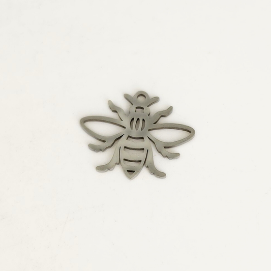 Bee Charm 18.5x15mm
