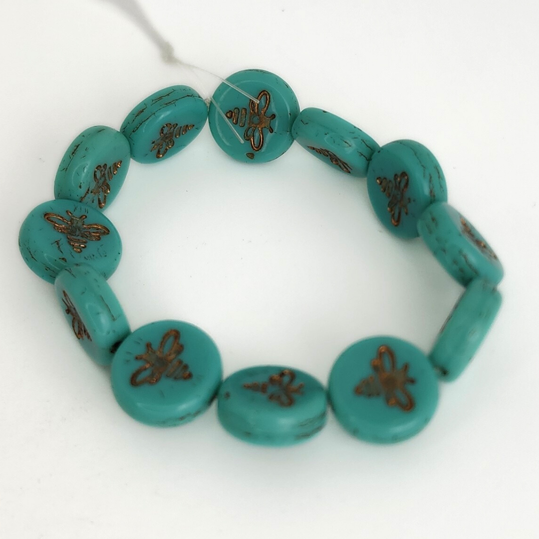 Bee Coin 12mm