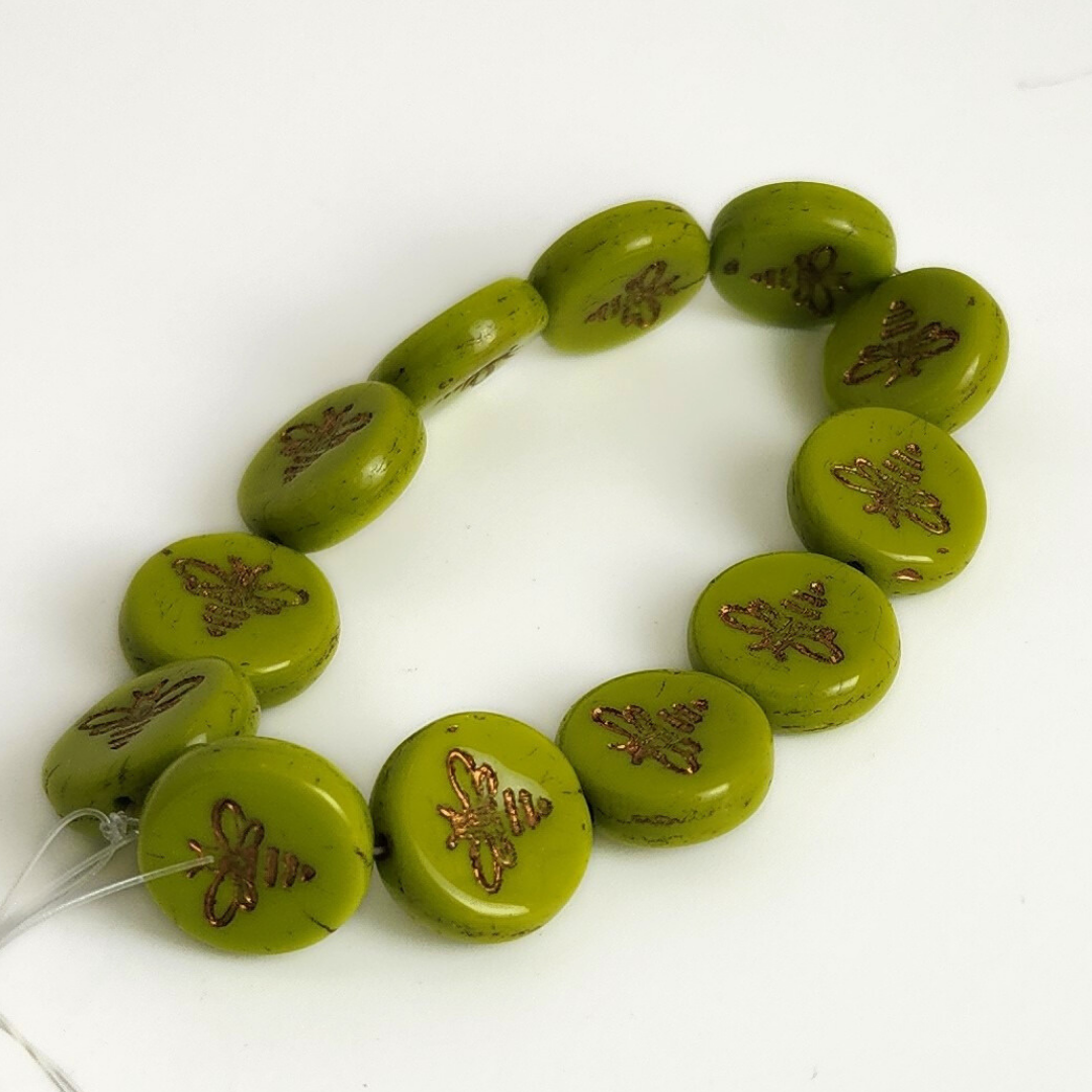 Bee Coin 12mm