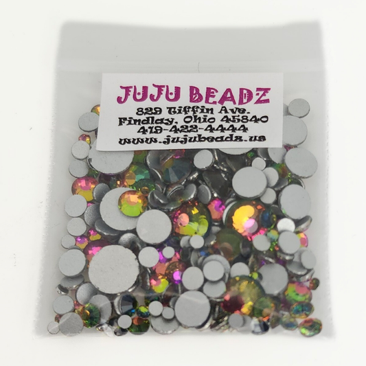 Vitrail Medium Flat Back Mix Assorted