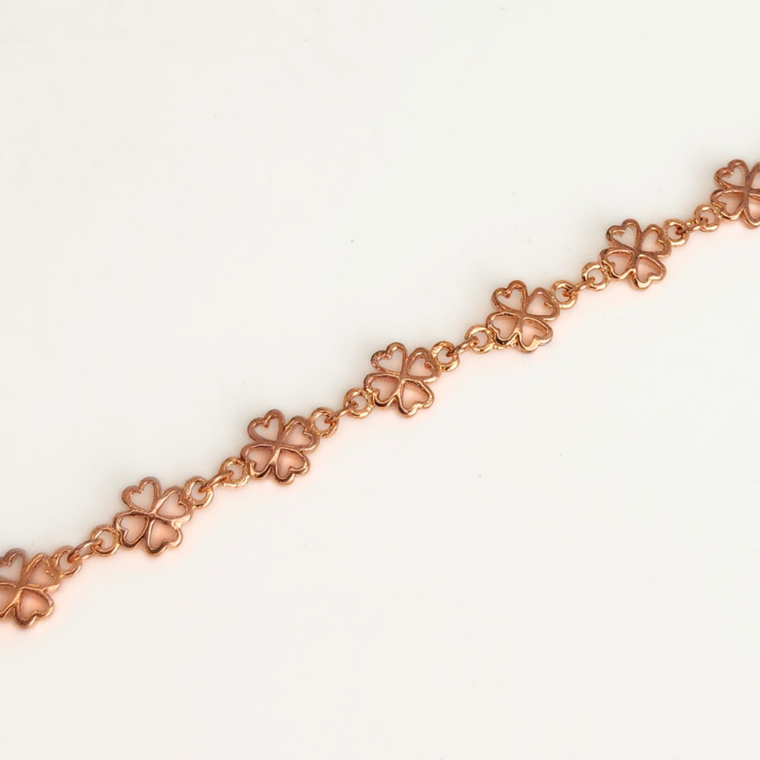 Copper Clover Chain 10.3x5.8mm