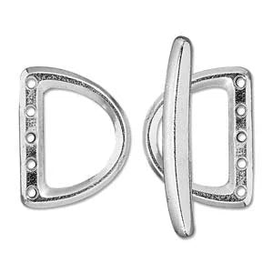 5 Hole D-Ring Clasp Set 19mm