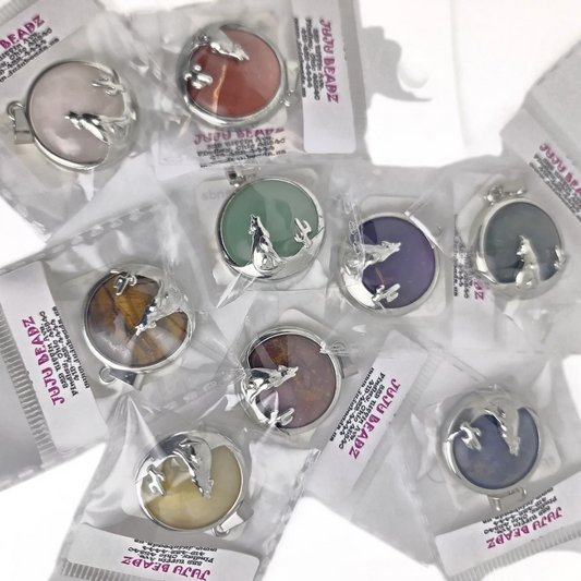 Coyote Cabochon Pendant Assorted
