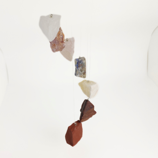 Chakra Mobile Rough Stone
