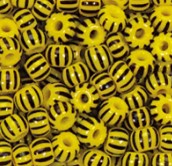 Yellow w/Black Stripes