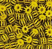 Yellow w/Black Stripes