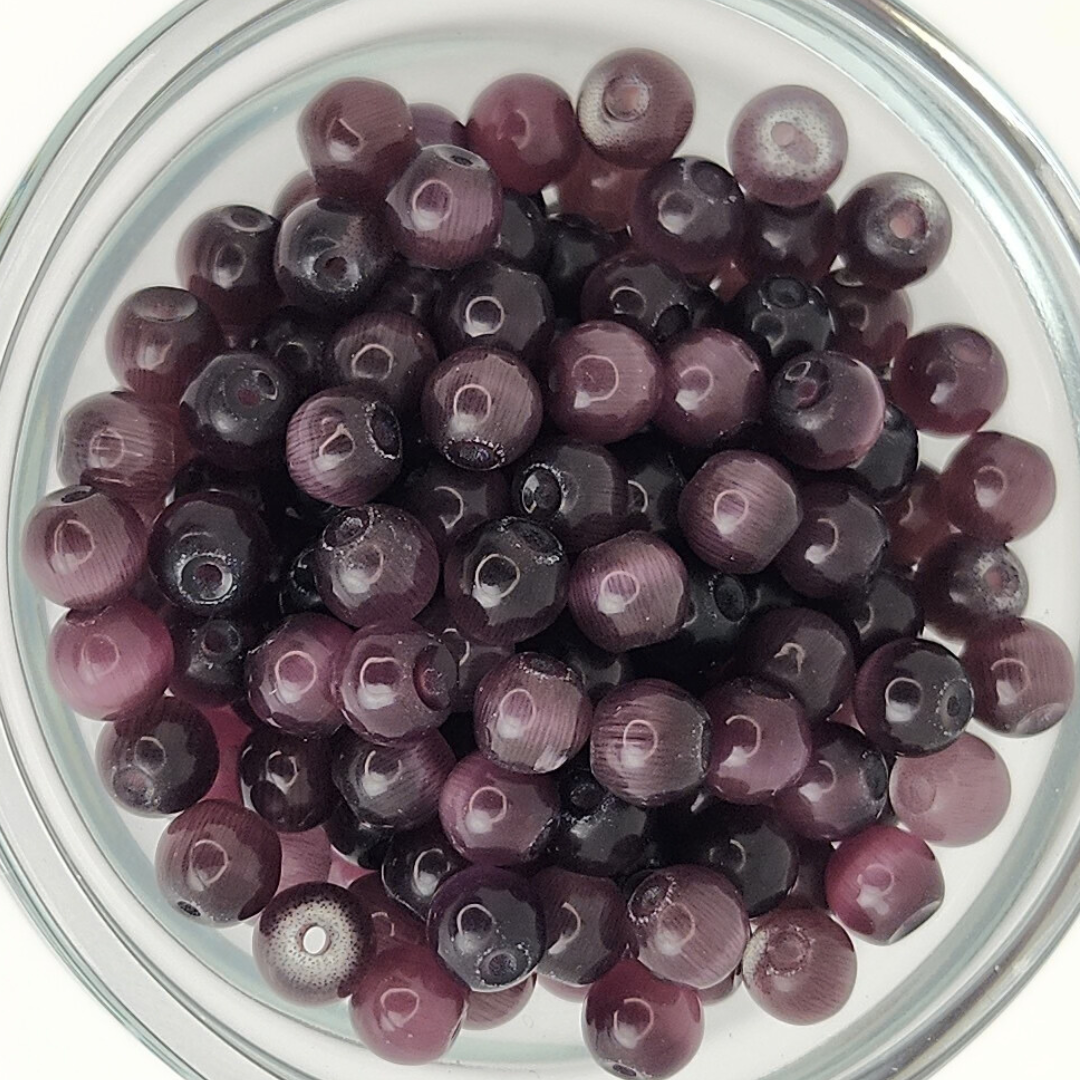 Cat's Eye Stone Round 6mm