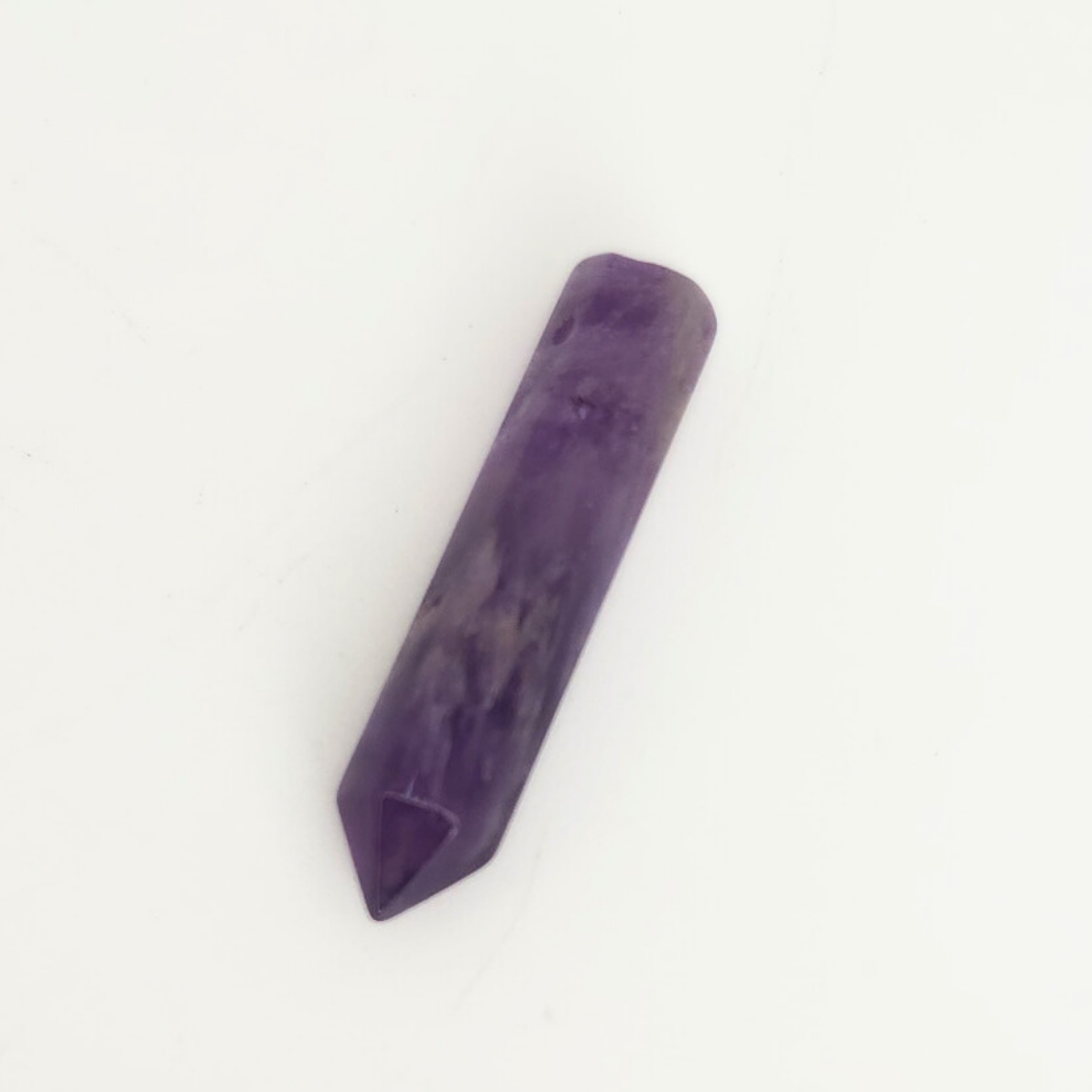Petite Hexagonal Point Pendant 6x26mm