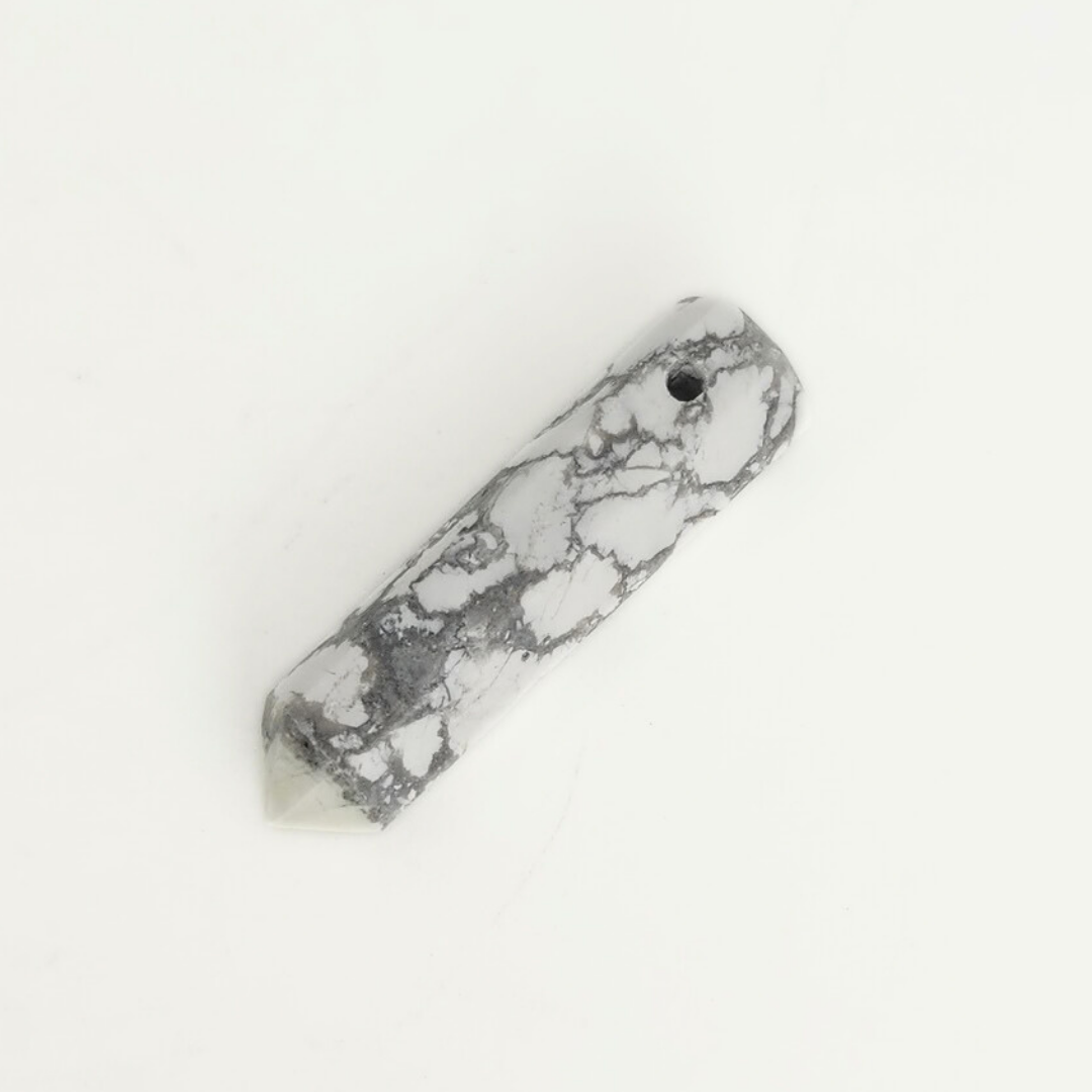 Petite Hexagonal Point Pendant 6x26mm