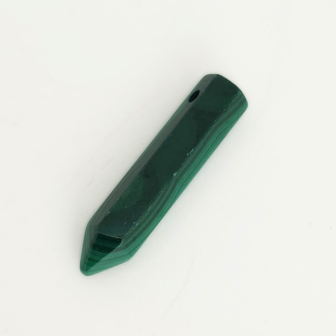 Petite Hexagonal Point Pendant 6x26mm
