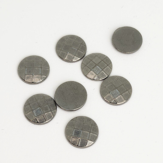 Half Round Faceted Cabochon 10x2mm