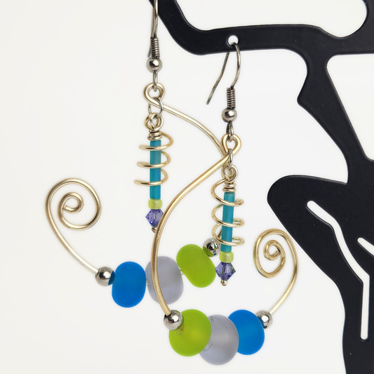 Spiraling Earrings