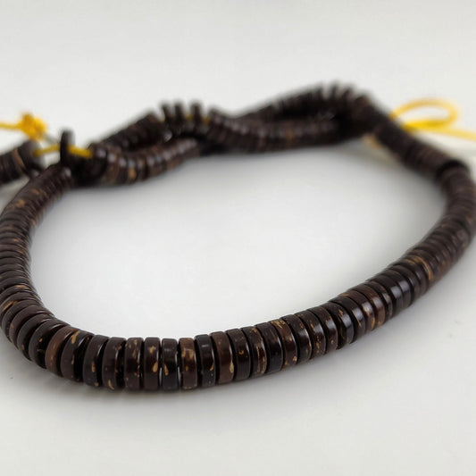 Brown Heishi 2x6mm