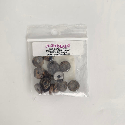 Bronzite Disk 10mm