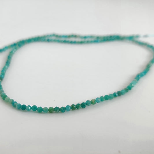 Russian Amazonite DC Faceted 2mm