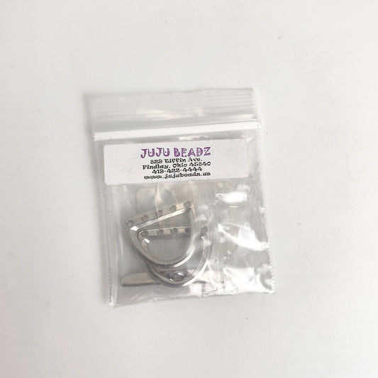 5 Hole D-Ring Clasp Set 25mm