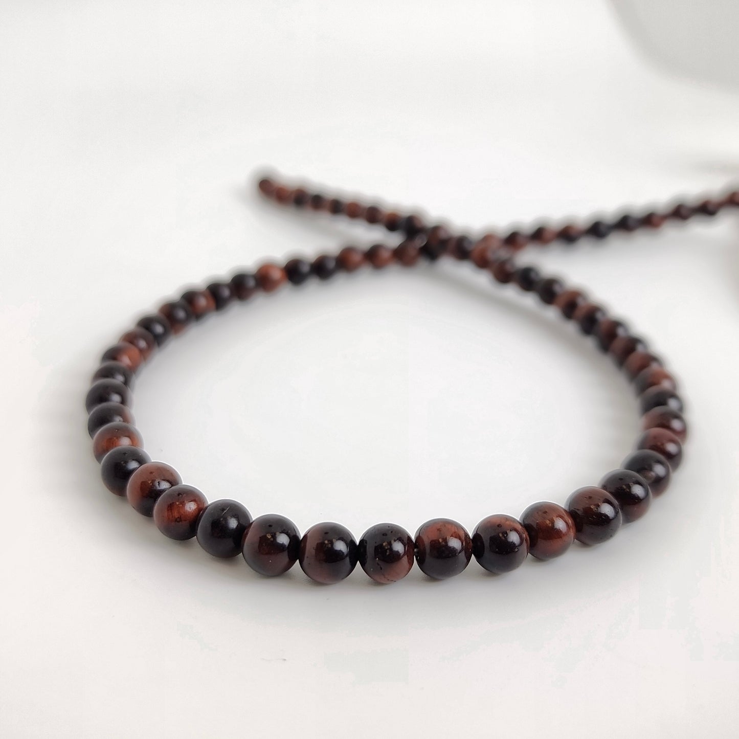 Red Tiger Eye Round 6mm