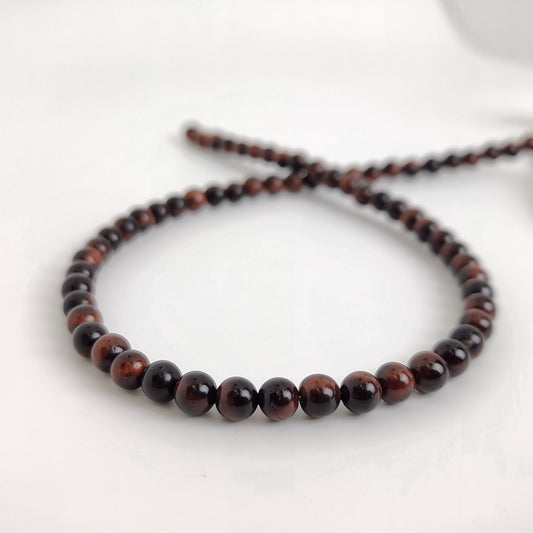 Red Tiger Eye Round 6mm