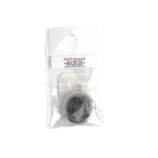 Dandelion "Just Breathe" Essential Oil Locket 36mm