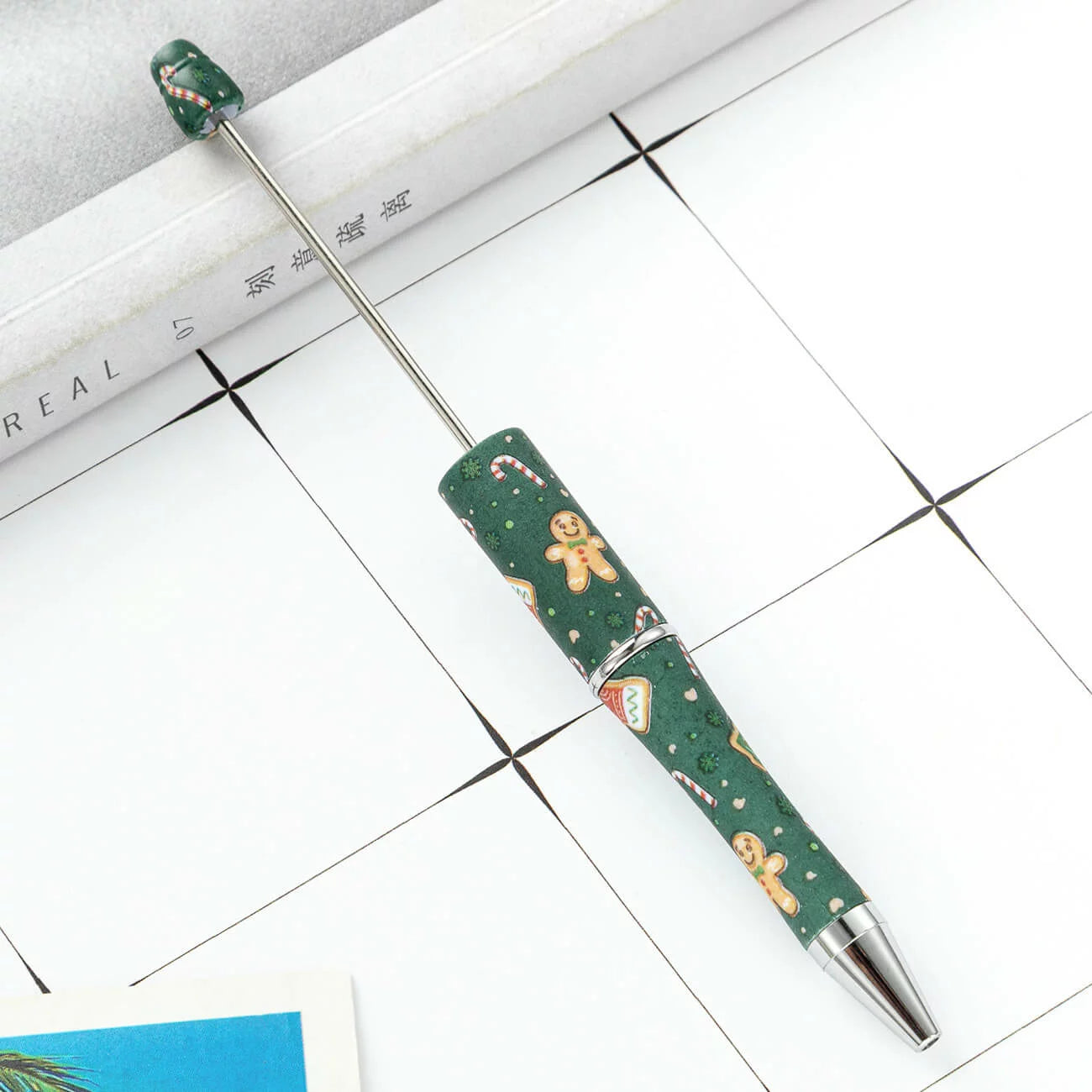 Christmas Beadable Pens