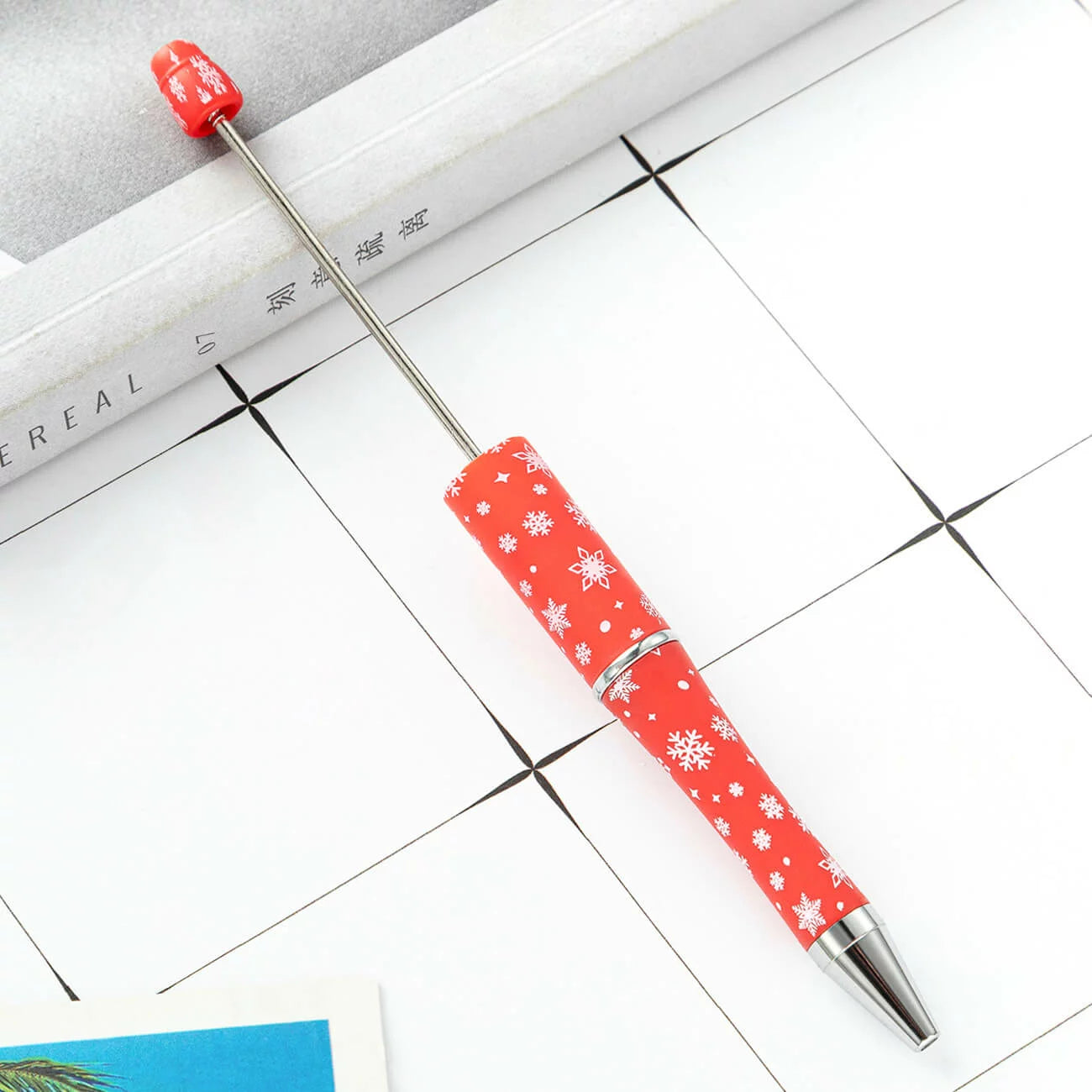 Christmas Beadable Pens