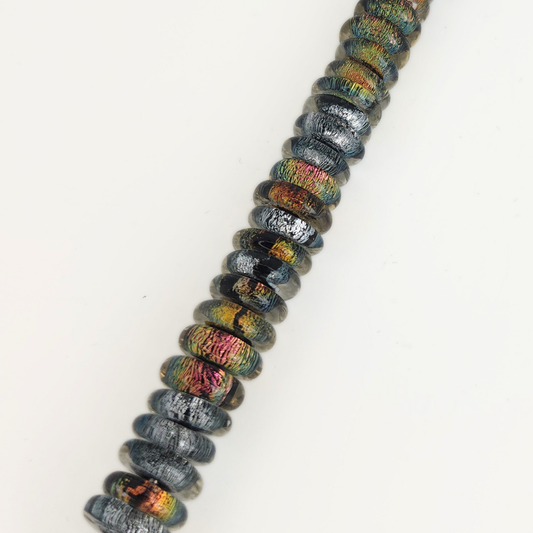 Dichroic Rondelle 4x13mm