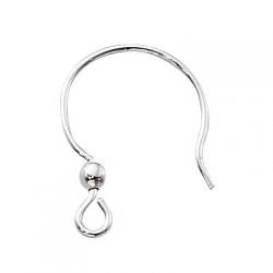 Round Ear Wire w/3mm Ball .032"