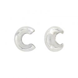 Sterling Silver Crimp Cover