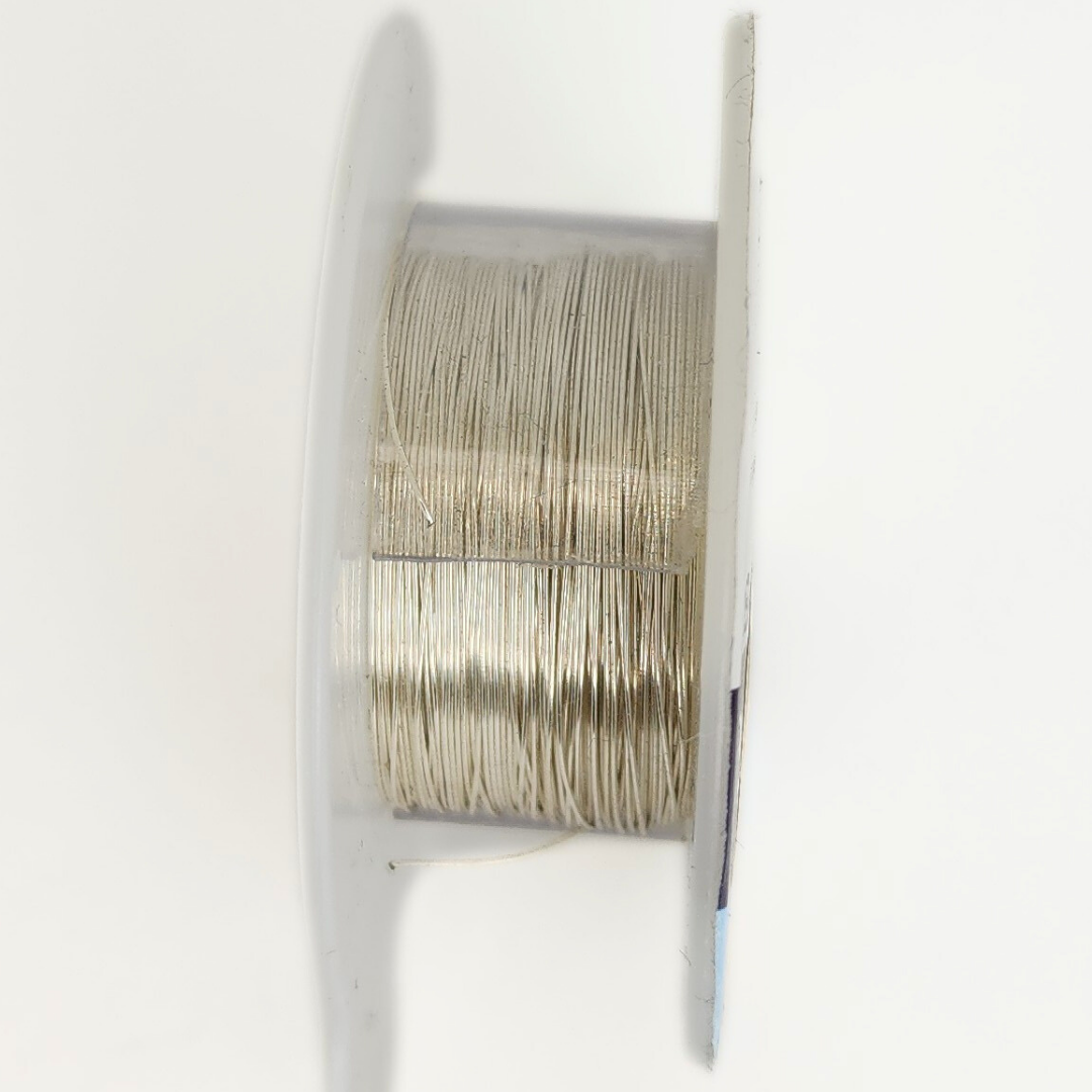 Non Tarnish Silver Craft Wire 28g