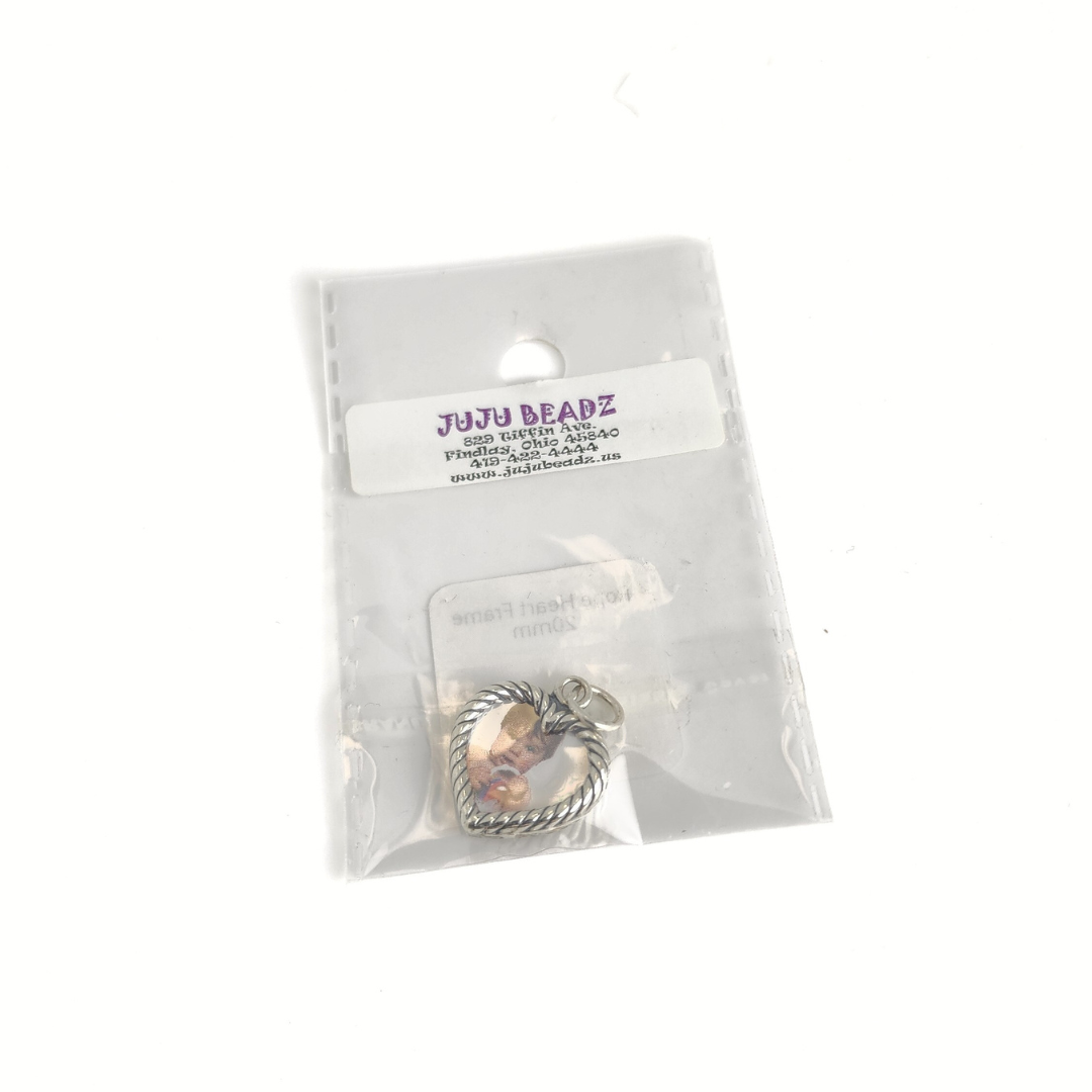Rope Heart Frame 20mm