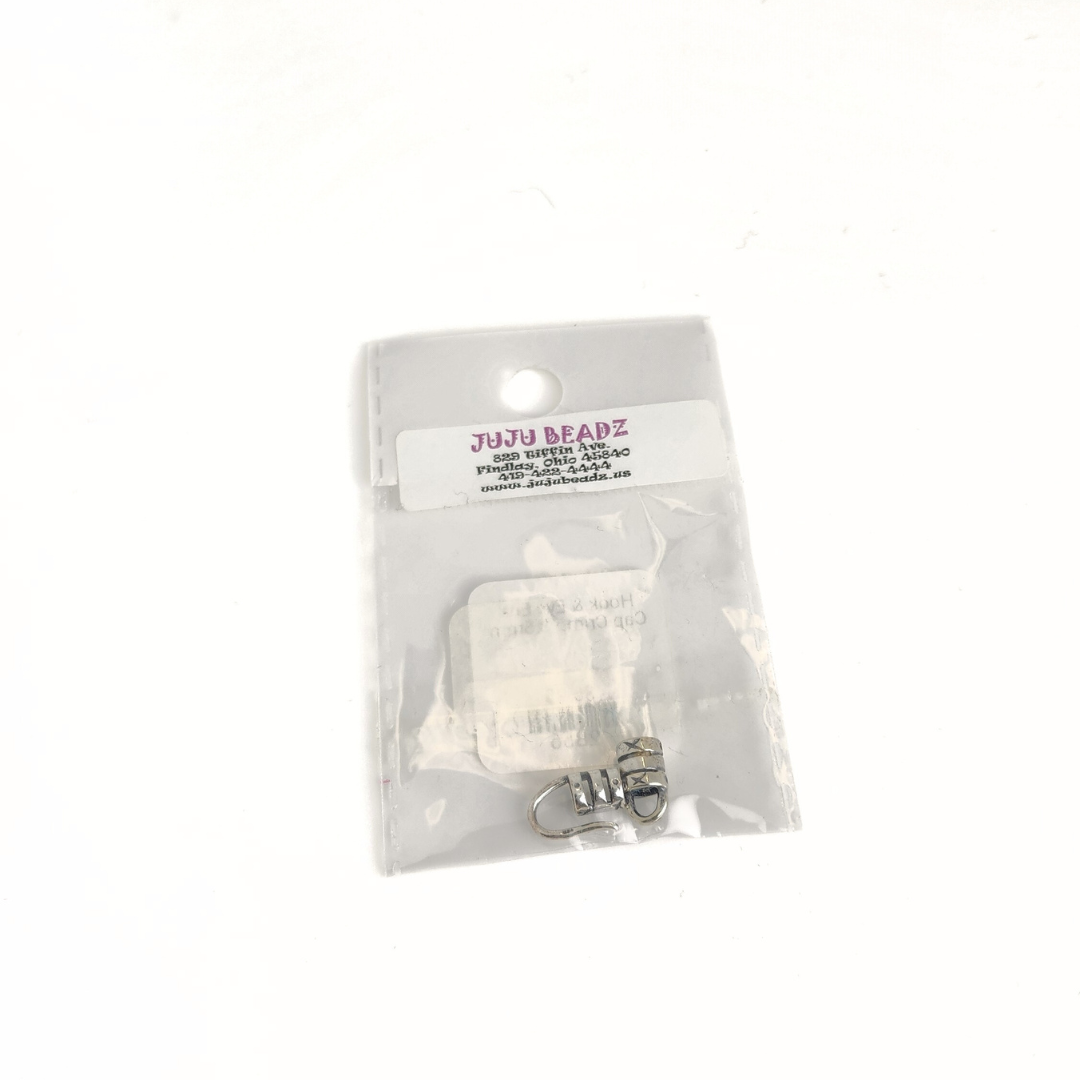 Hook & Eye End Cap Crimp 3.5mm