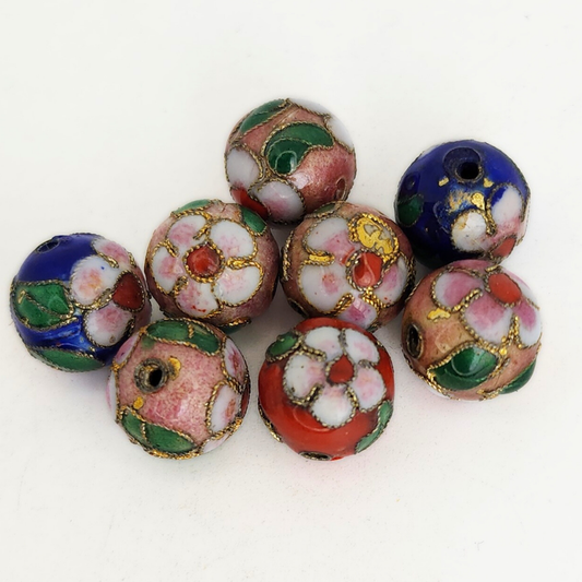 Round Cloisonne