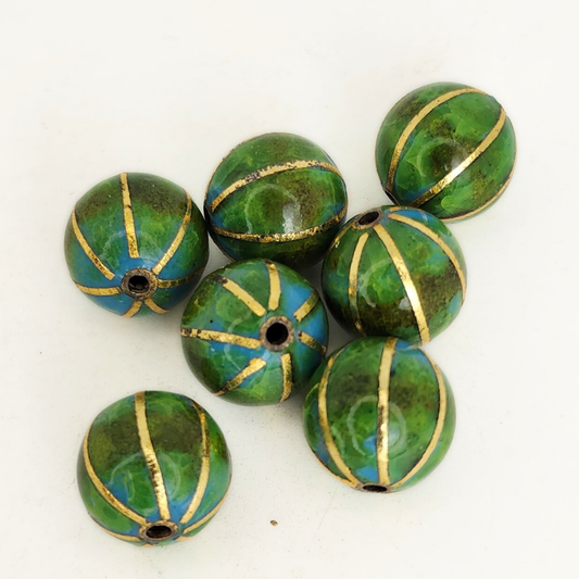 Green Gold Cloisonne