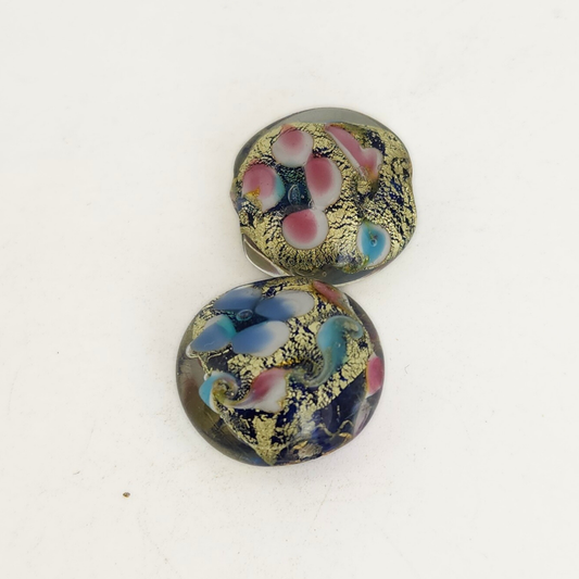 Foiled Glass Round