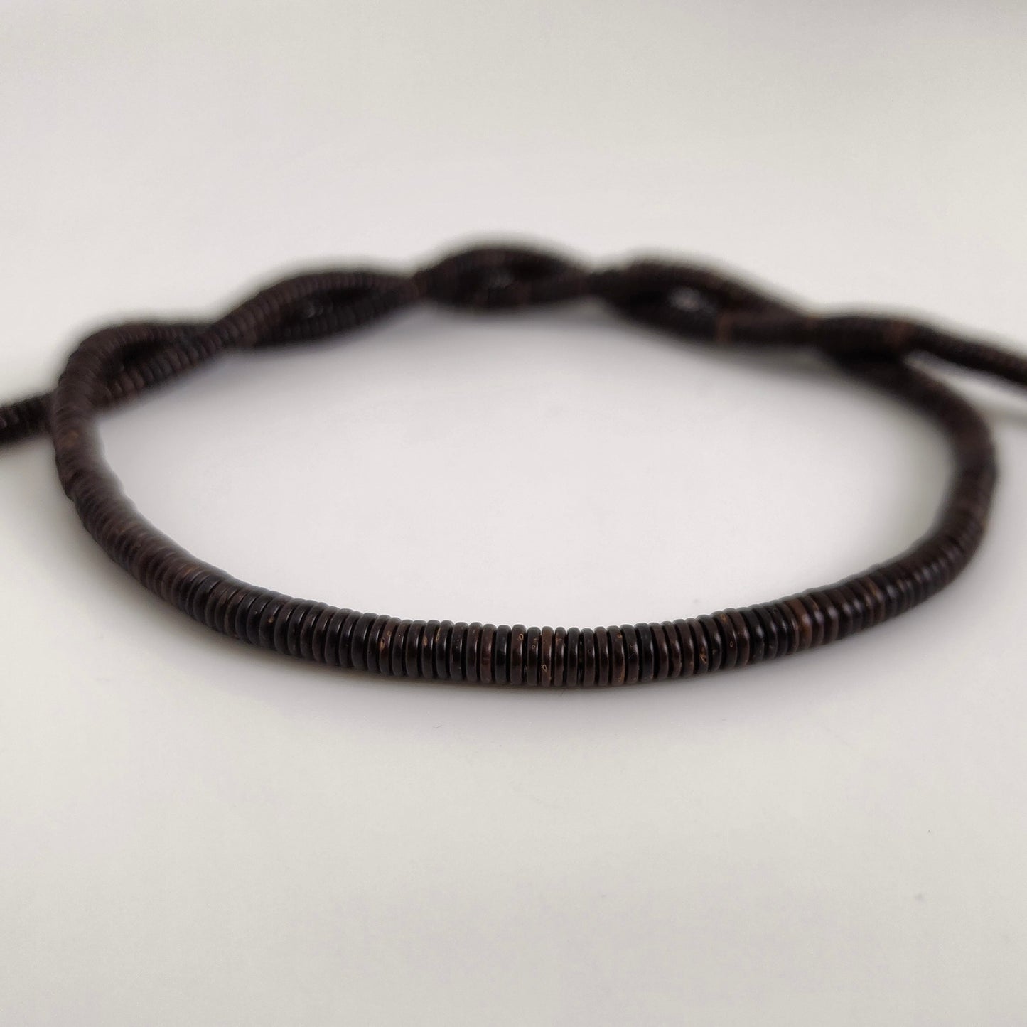 Brown Heishi 1x4mm